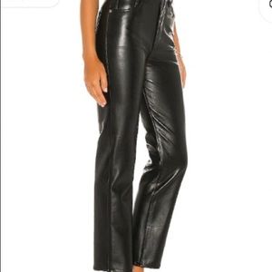 Agolde Recycled Leather pants in ‘Detox’